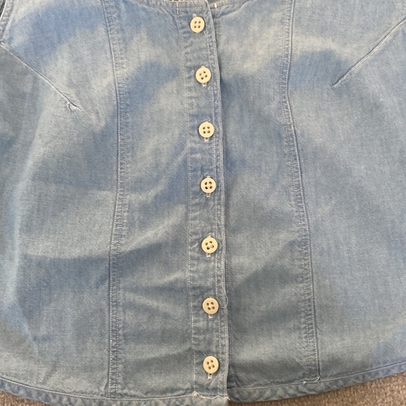 Armani Jeans denim top - Picture 3 of 4
